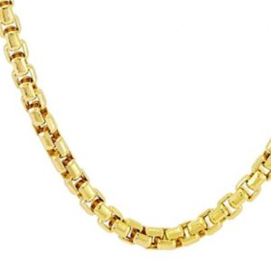 24" Venetian Round Box Link Chain 10KT/4MM