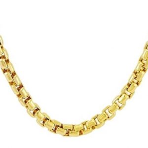 24" Venetian Round Box Link Chain 10KT/4MM