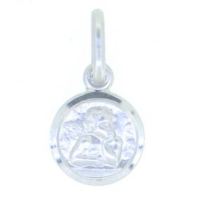 Baby Angel Medallion 10KT WG    *CLEARANCE-FINAL SALE*