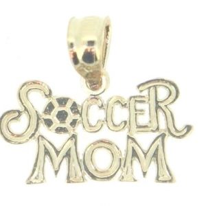 D.Cut  Soccer Mom  Pendant 10KT  *CLEARANCE- FINAL SALE*
