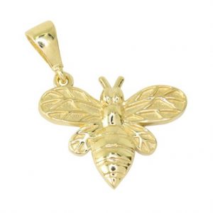 Bumble Bee Pendant 10KT/12MM  *CLEARANCE-FINAL SALE*