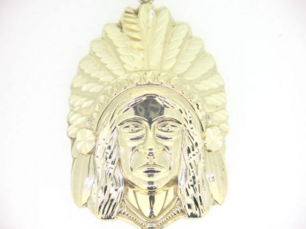 Indigenous D.Cut Pendant 10KT/40MM   *CLEARANCE-FINAL SALE*