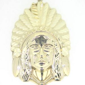 Indigenous D.Cut Pendant 10KT/40MM   *CLEARANCE-FINAL SALE*