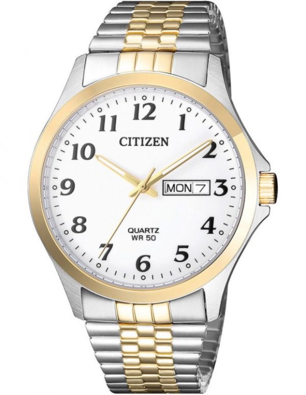 Gents Citizen Quartz Watch-5 Year Warranty BF5004-93A