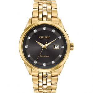 Gents Citizen Eco Drive Diamond Corso Watch-5 Year Warranty BM7252-51G