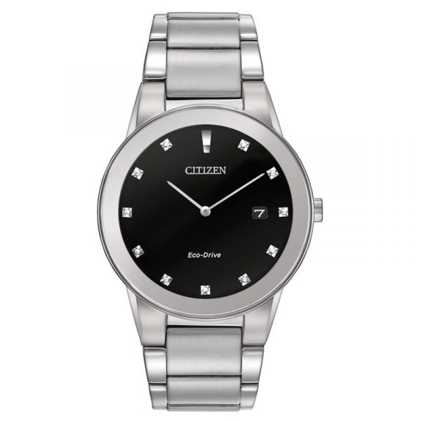 Gents Citizen Eco Drive Diamond Axiom Watch-5 Year Warranty AU1060-51G
