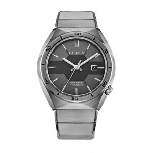Gents Citizen Eco Drive Super Titanium Armor Watch - 5 Year Warranty AW1660-51H
