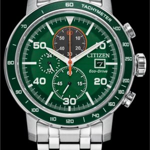 Gents Citizen Eco Drive Brycen Chrono Watch - 5 Year Warranty CA0851-56X