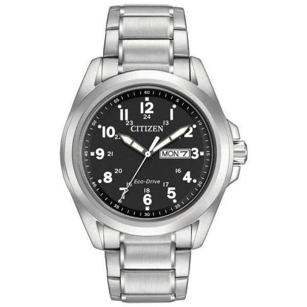 Gents Citizen Eco Drive Garrison Watch - 5 Year Warranty AW0050-82E