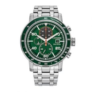Gents Citizen Eco Drive Brycen Chrono Watch - 5 Year Warranty CA0851-56X