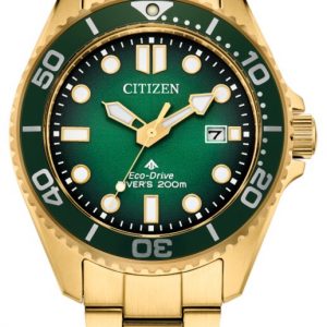 Gents Citizen Eco Drive Promaster Diver Watch - 5 Year Warranty BN0262-59W