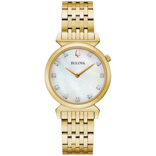 Ladies Bulova Diamond Classic Watch-3 Year Warranty 97P149