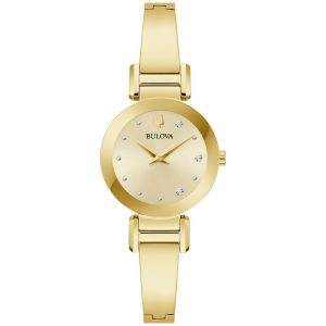 Ladies Bulova Diamond Watch-3 Year Warranty 97P164