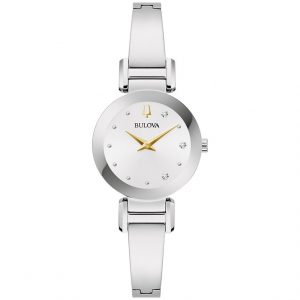 Ladies Bulova Diamond Watch-3 Year Warranty 96P241
