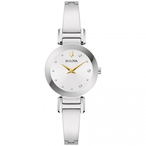 Ladies Bulova Diamond Watch-3 Year Warranty 96P241