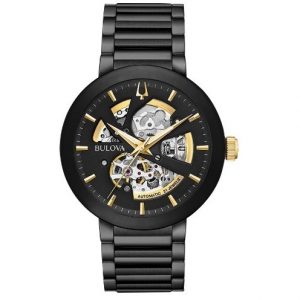 Gents Bulova Futuro Automatic Watch-3 Year Warranty 98A203