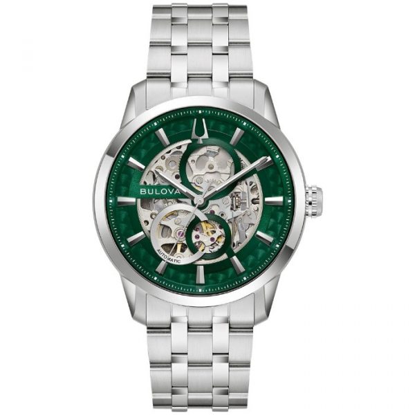Gents Bulova Automatic Sutton Watch-3 Year Warranty