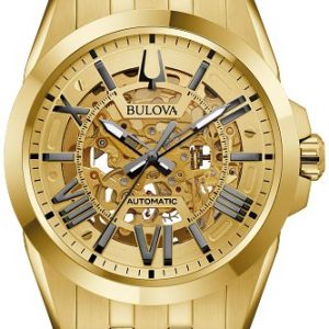 Gents Bulova Sutton Automatic Watch-3 Year Warranty 97A162