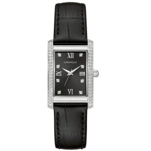 Ladies Crystal Caravelle By Bulova Watch-3 Year Warranty 43L222