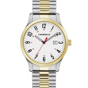 Gents Caravelle By Bulova Watch Expansion Band-3 Year Warranty 45B147