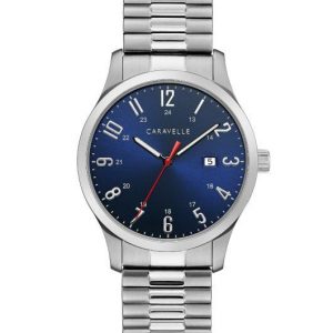 Gents Caravelle Expansion By Bulova Watch-3 Year Warranty 43B161