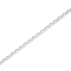 18" Fine Rolo Link Chain Sterling Silver