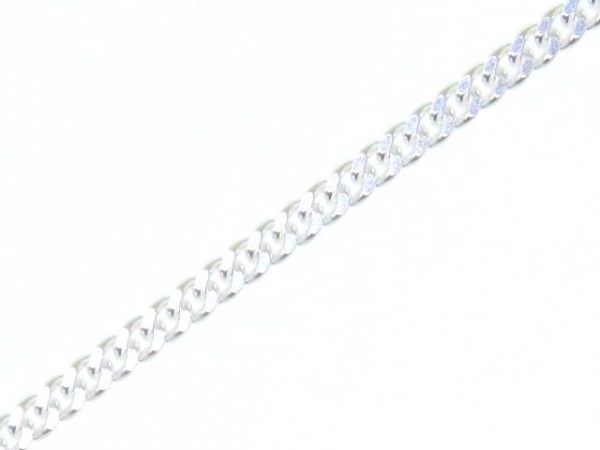 18" STERLING SILVER FINE CURB LINK CHAIN