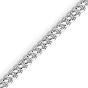 16" Sterling Silver Fine Curb Link Chain/1.8MM