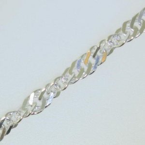 18" Singapore Chain Sterling Silver