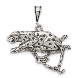 Leopard Sterling Silver Pendant  *CLEARANCE-FINAL SALE*