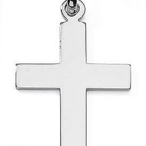 Baby Cross Pendant Sterling Silver/13MM